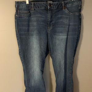 Plus size skinny jeans